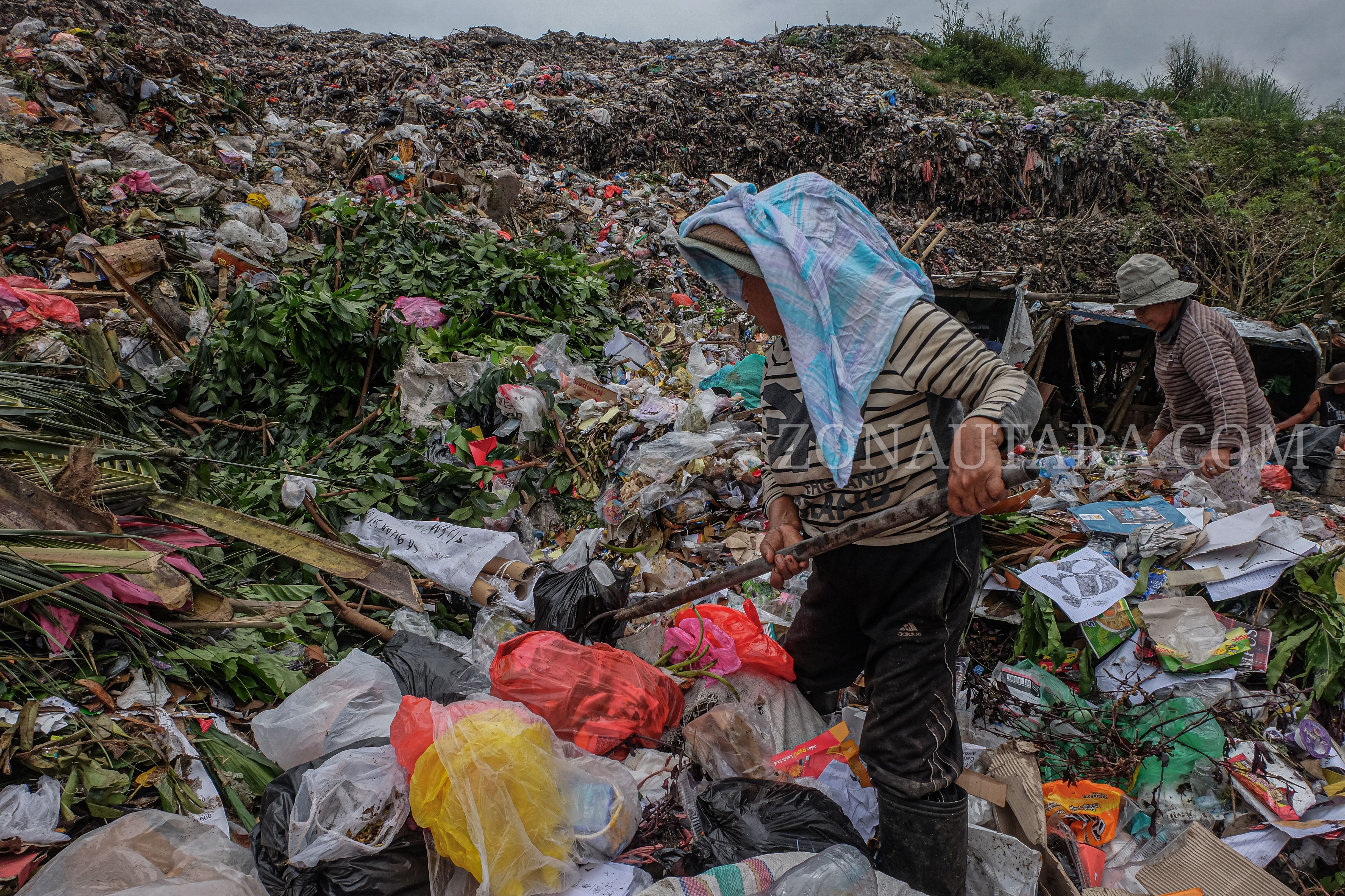 FOTO: Aktivitas dan kondisi di TPA Kotamobagu