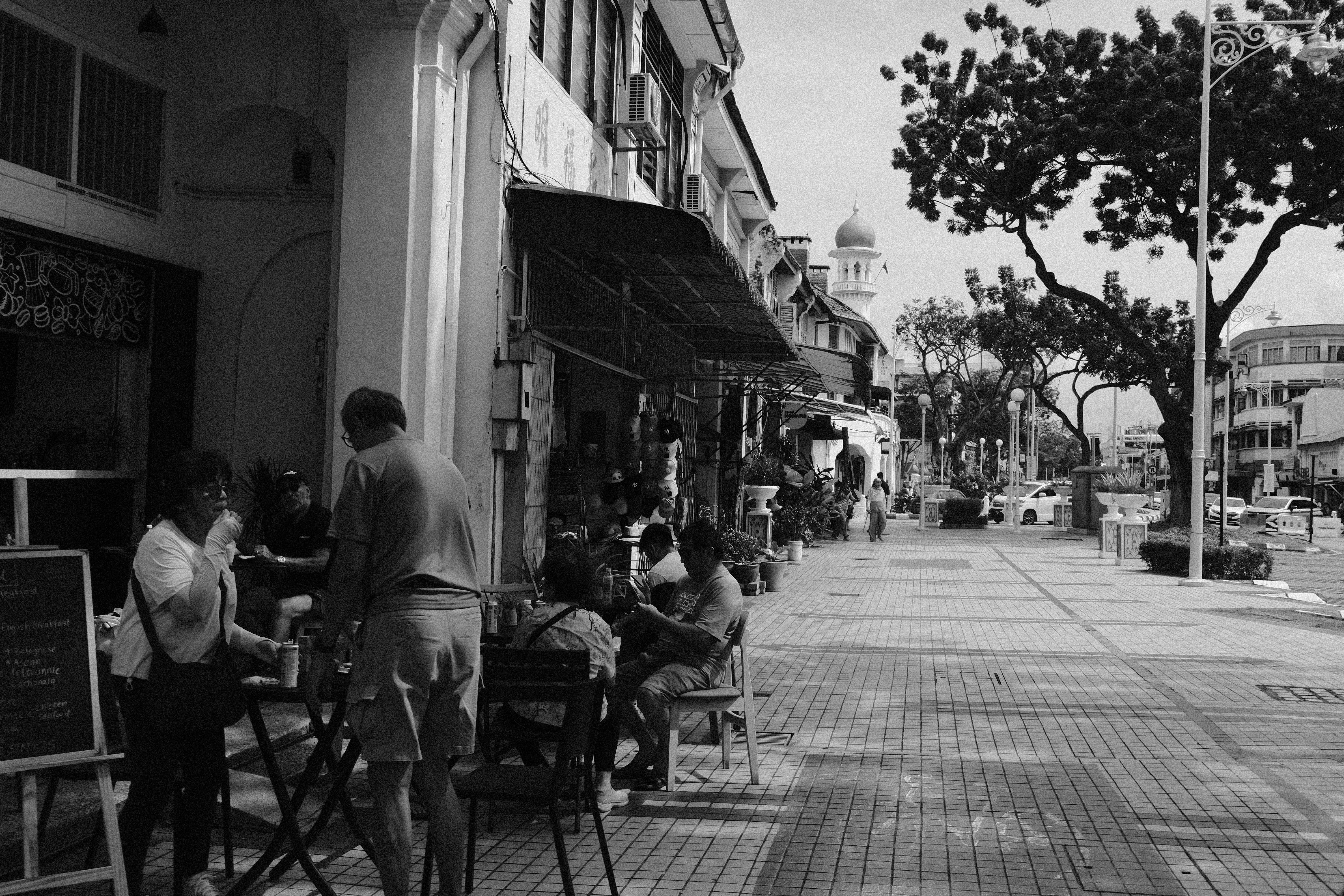 Breakfast coffee in Georgetown Penang