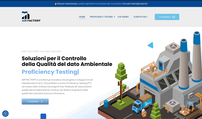 Airfacotry Consulting Website by WebPriuli