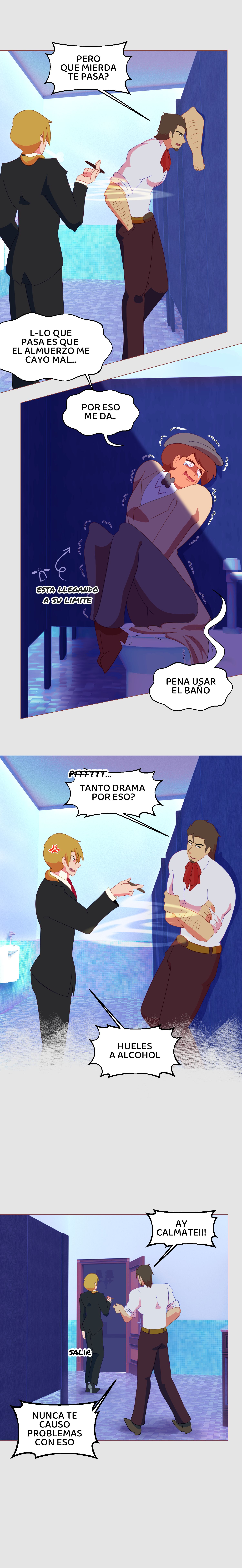 webtoon amigos de la infancia