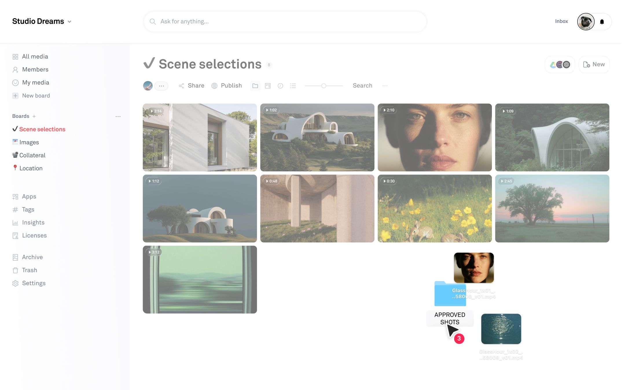 Natural Language Search with Clustering