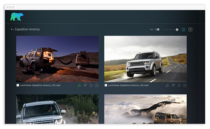 Wiredrive product screenshot