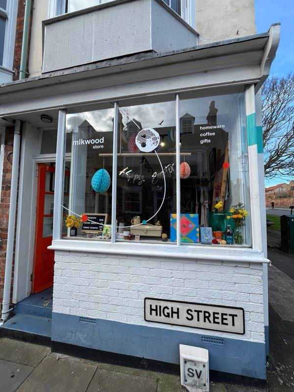 A gallery and craft shop in Bridlington Old Town