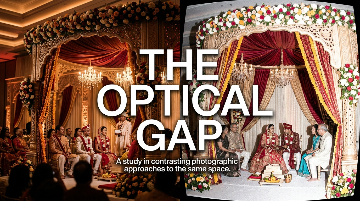 The Optical Paradox: Why ₹50 Lakh Wedding Setups Disappear on Camera