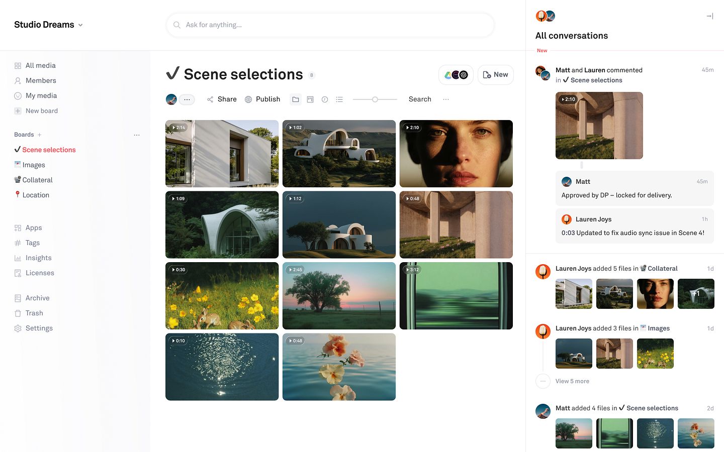 Playbook Media Library