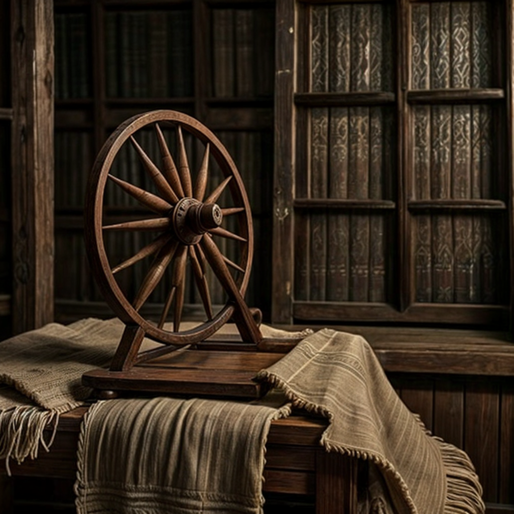 Indian textiles witnessed advancements such as the introduction of the spinning wheel during the medieval period.