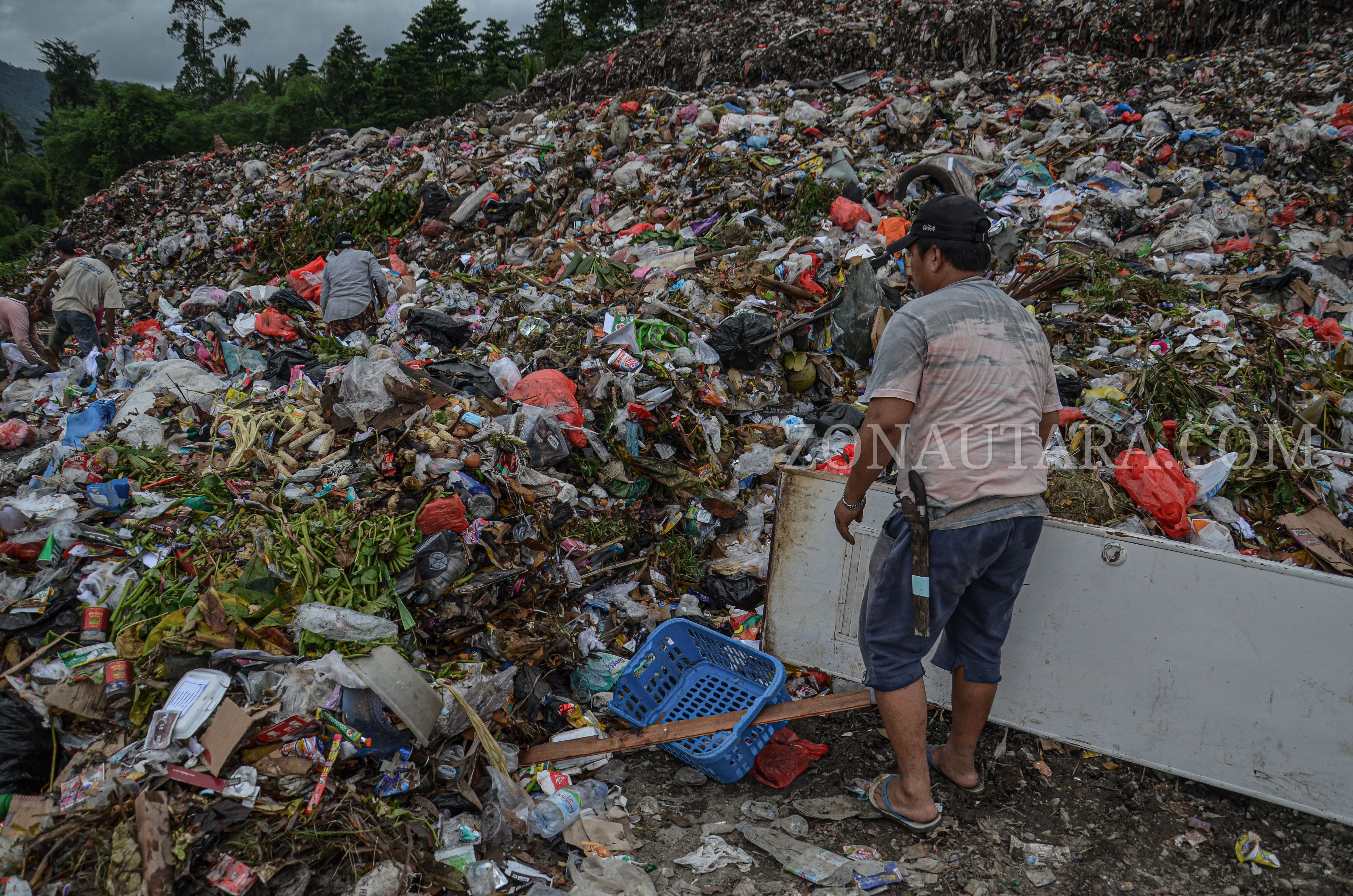FOTO: Aktivitas dan kondisi di TPA Kotamobagu
