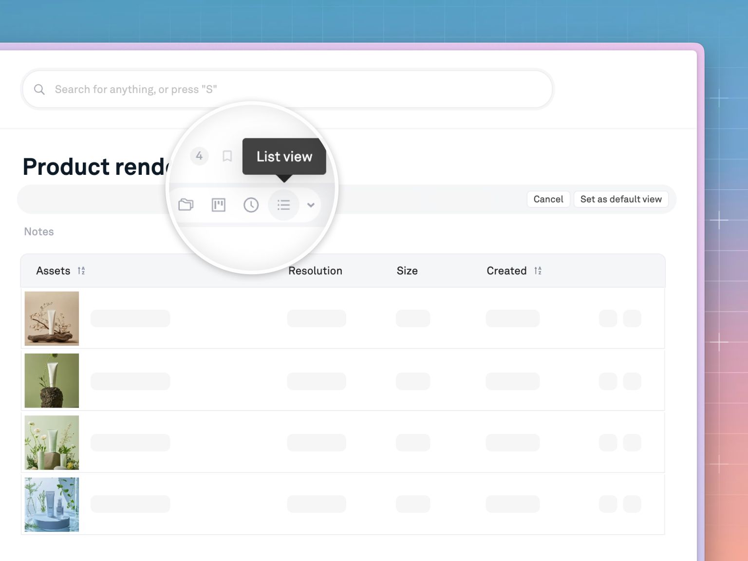 Product Illustration