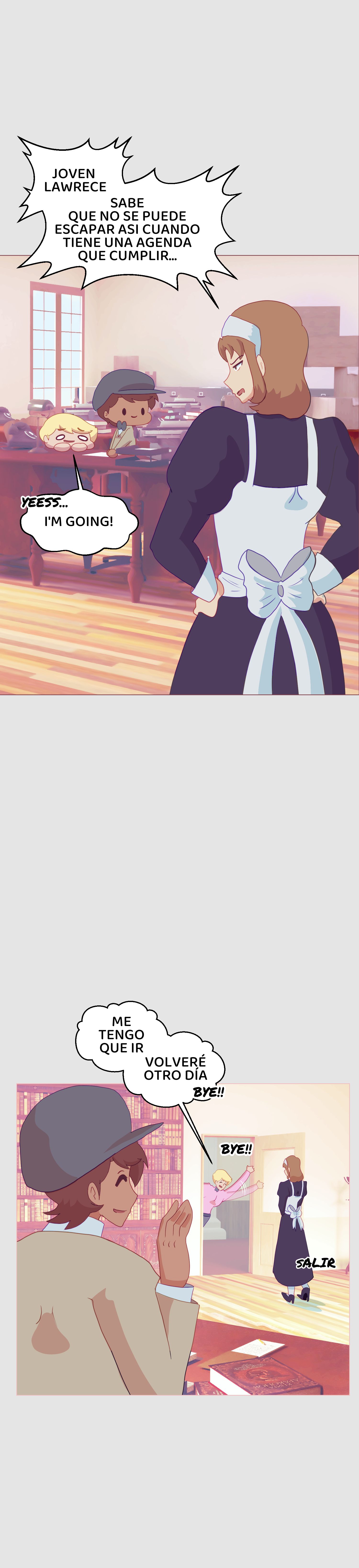 webtoon amigos de la infancia