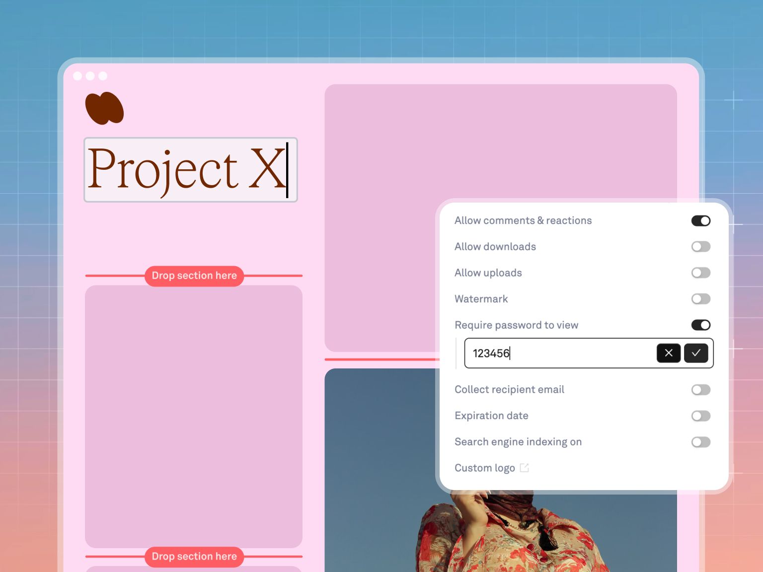 Playbook's Publish feature turns a board into a polished, shareable page.