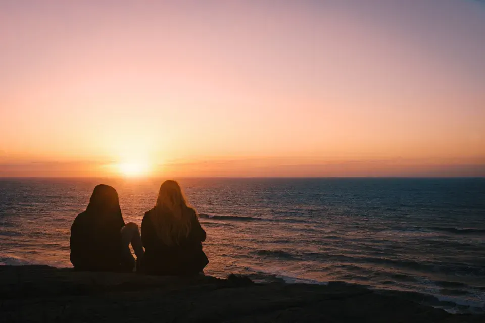 Two at Sunset