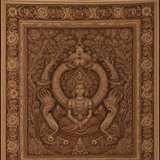 Beyond its aesthetic appeal, Kalamkari tells captivating tales through its designs. Themes often depict episodes from Indian mythology, legends, and folklore.