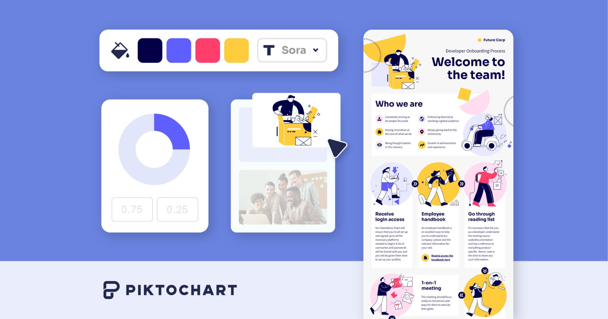 Piktochart product screenshot
