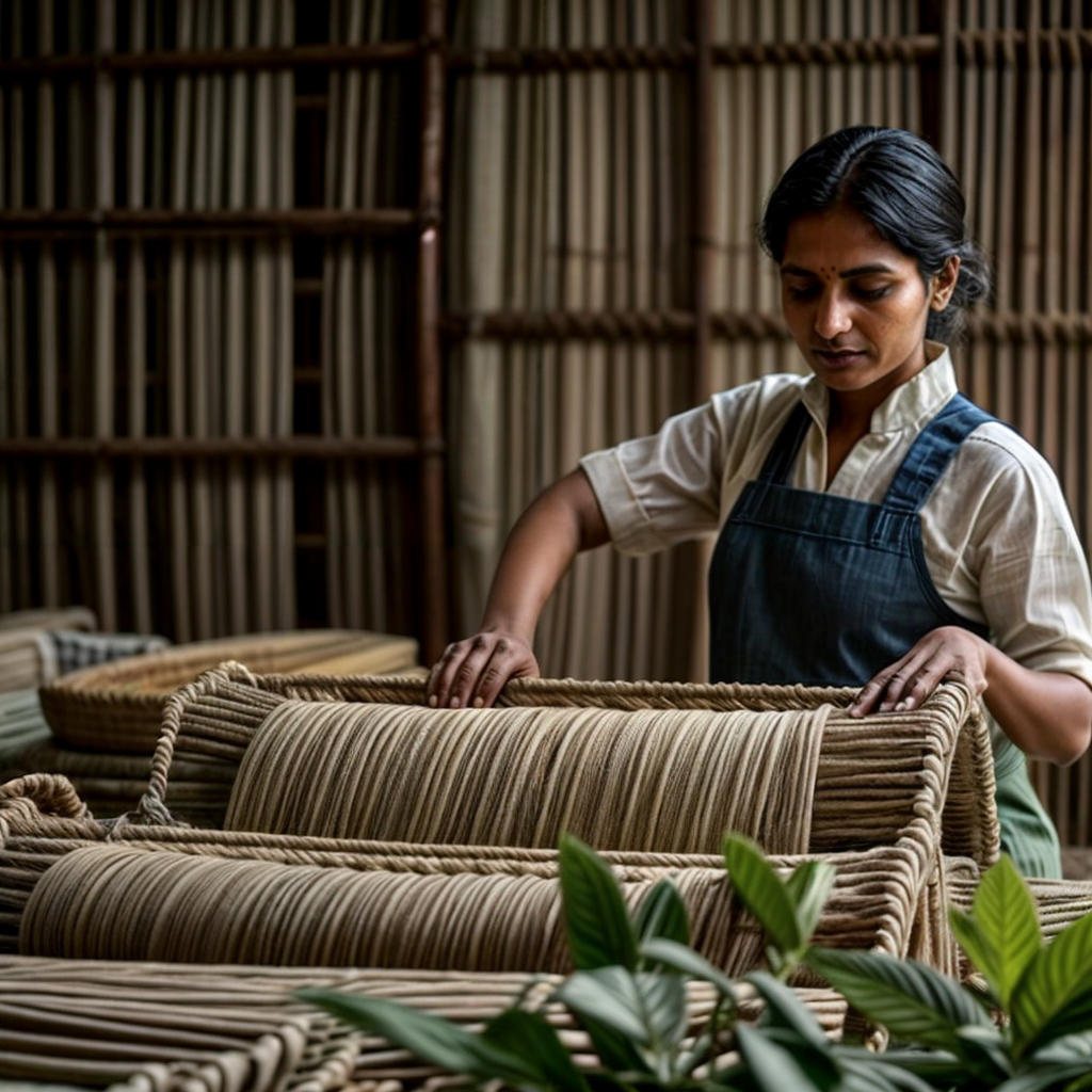 With increased awareness of the environmental impact of fast fashion, Indian textile artisans and designers have embraced sustainable practices.