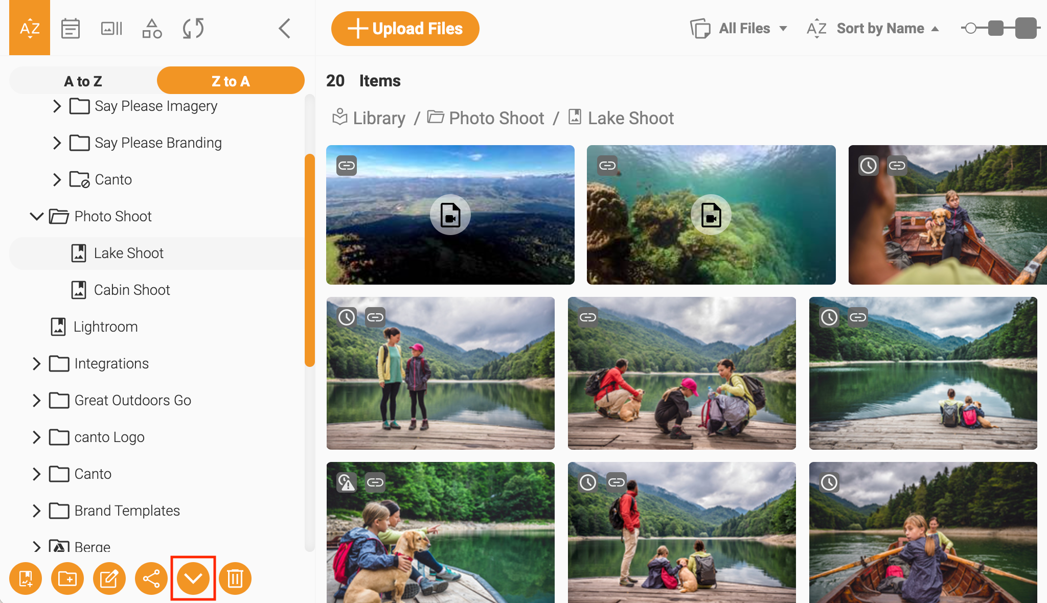 Canto product screenshot
