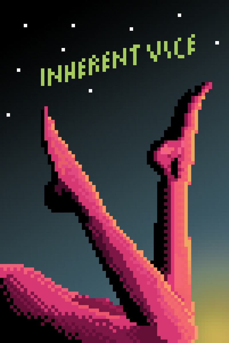 Inherent Vice Pixel Art