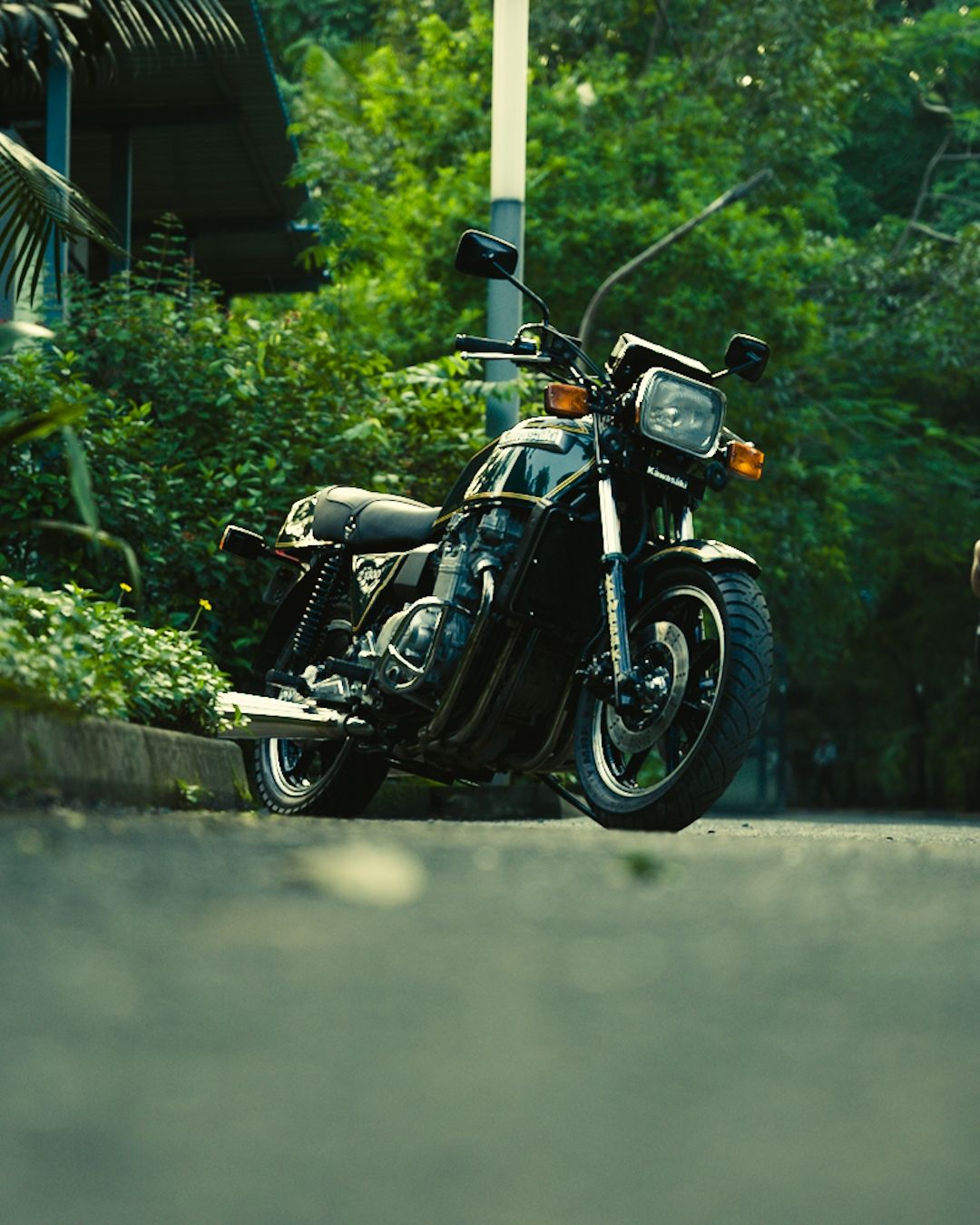 Kawasaki Z1300 classic design profile